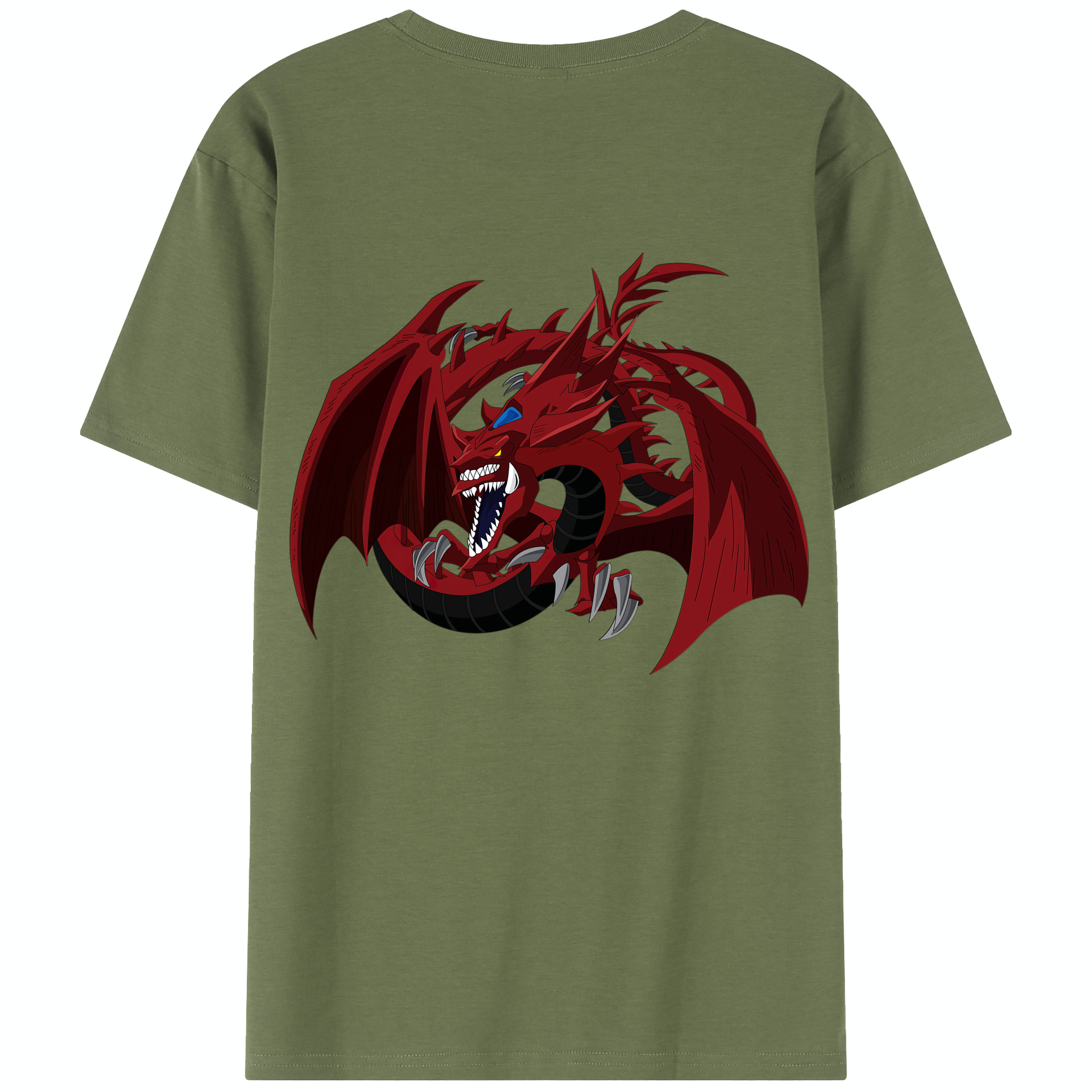 （画像用） 遊☆戯☆王 Yu-Gi-Oh! 綿100％半袖Tシャツ（背面プリント）